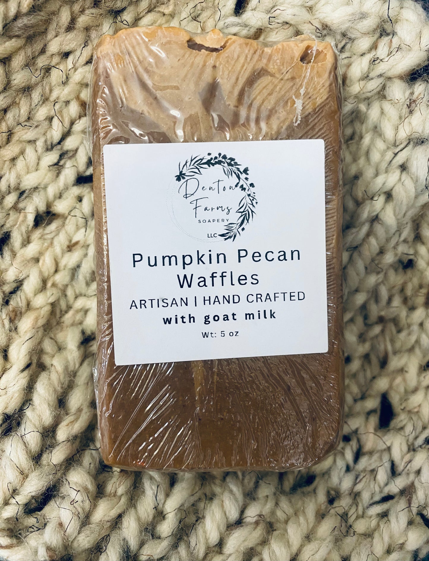 Pumpkin Pecan Waffles Goat Milk Soap