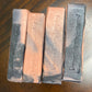 Rose clay + charcoal unscented goat milk soap